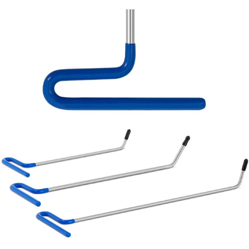 MSW - Kit de réparation pdr pour débosseler la carrosserie, 3 tiges