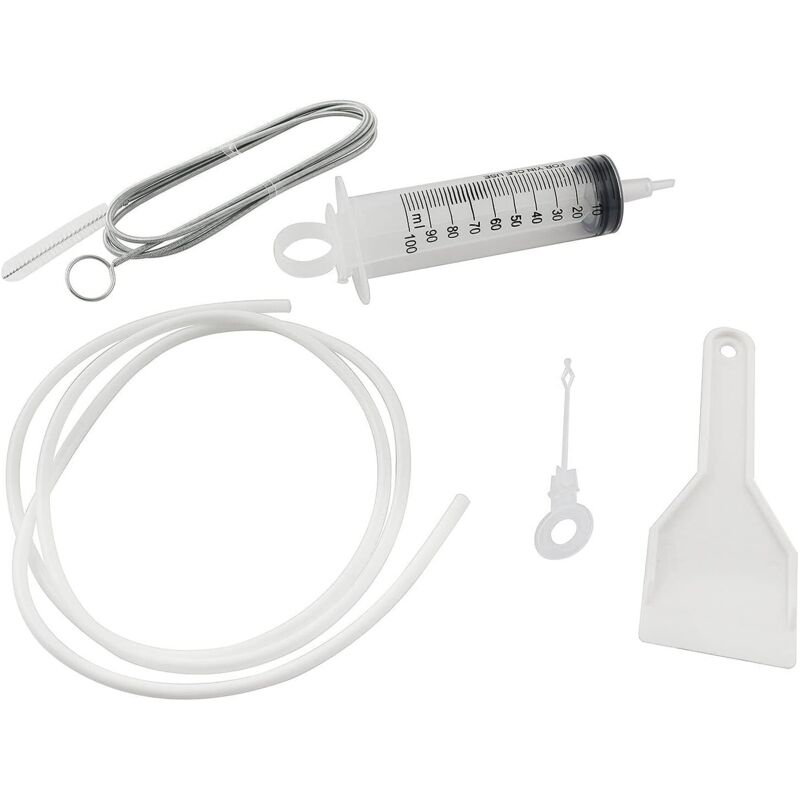 Kit de débouchage de canalisations de réfrigérateur (5 pièces) - Réutilisables - Outil de nettoyage