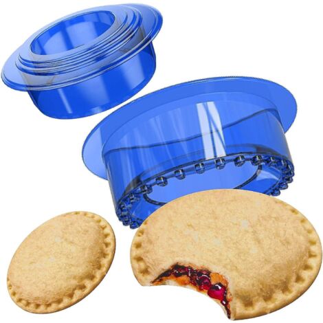 Kit de découpe et de scellage de sandwichs à faire soi-même pour enfants avec emporte-pièces - Accessoires pour boîtes à bento pour pain, sandwichs et crêpes (5 pièces)