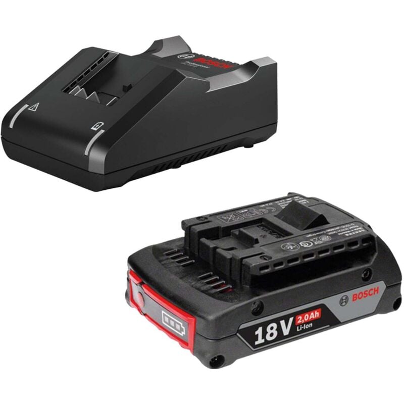 Bosch - Kit de démarrage 18 v / 1x batterie 2,0 Ah + chargeur gal 18V-40