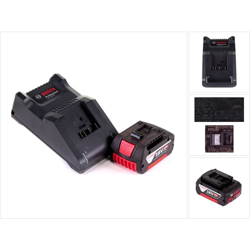 Bosch Professional - Kit de démarrage 18V Bosch avec 1x batterie gba 5,0Ah + chargeur gal 18V-40