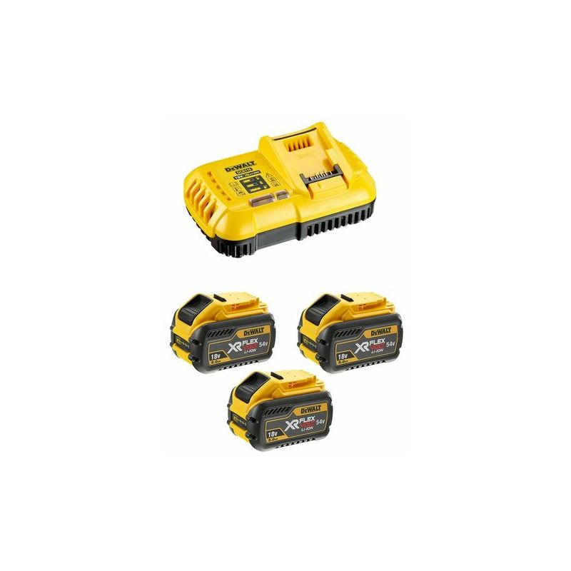 Kit de 4 outils sans fil DEWALT DCK422P3-QW, 18 V 5 Ah, 3 batteries
