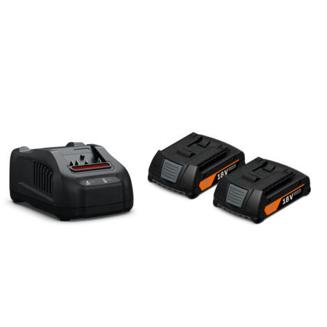 Kit de démarrage sans fil Fein GBA 18 V / 2x 2,0 Ah batterie + chargeur GAL 1880CV - 92604244010