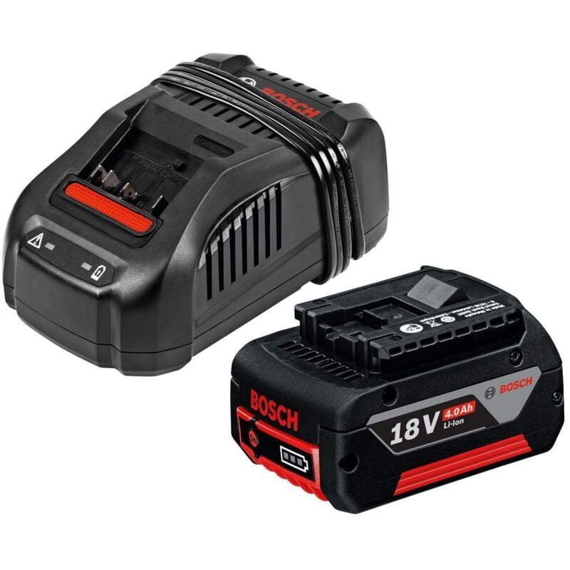 Kit de démarrage sans fil GBA 18 volts / 1x 4,0 Ah Bosch + chargeur rapide GAL 1880 CV