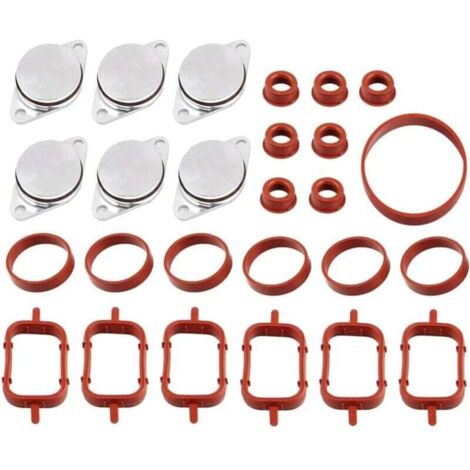 Kit de démontage de clapet d'admission 6 x 33 mm, joint de collecteur d'admission 11612245439 pour E87, E46, E90, E91, E92, E93, E39, E60, E83, E53