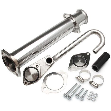 Kit de dérivation du refroidisseur de voiture pour vanne EGR de moteur turbocompressé 6.0L (comme illustré)