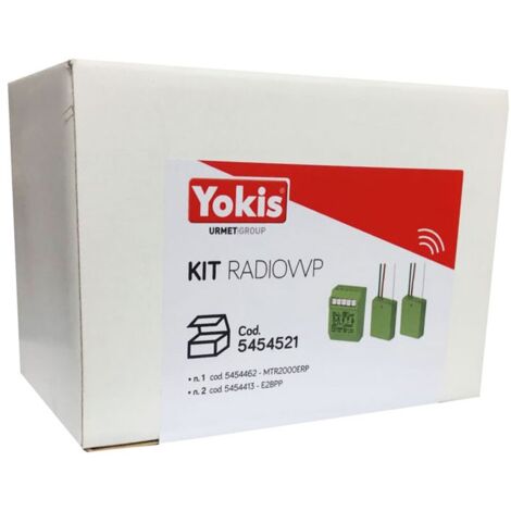 Kit de dérivation Yokis Urmet Radio Power 1 relais 2000W et 2 émetteurs 2 canaux