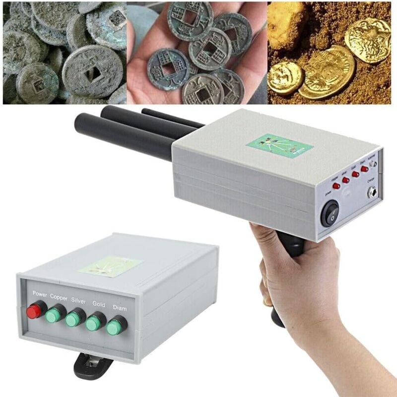 Kit de détecteur D'or en métal portable détecteur de métaux à double échantillon détecteur de métaux Détecteur de métaux 1000m détecteur D'Or/Métal /