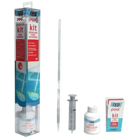 Kit de détection de Fuite pour Piscine et Spa - GEB