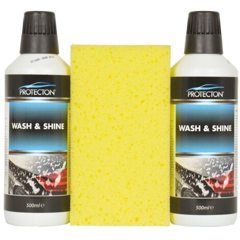 KIT DE DEUX SHAMPOINGS 500ML + EPONGE