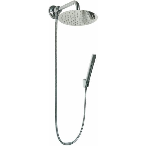 Kit de déviation avec douchette minimale, pomme de douche en métal diam. 20