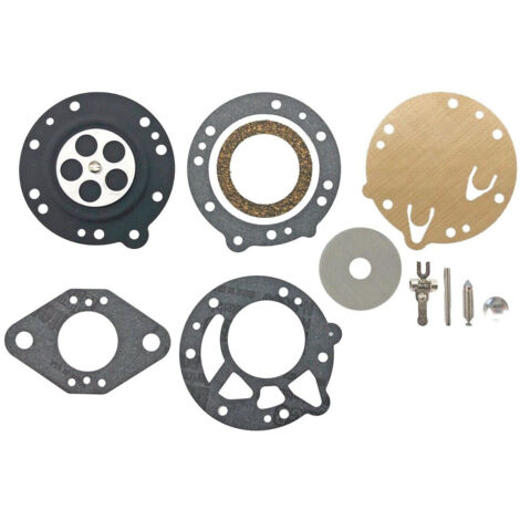 Kit de diafragma y junta para STIHL 08S 070 090 TS350 TS360, Zama RB42, kit de reparación de carburador, accesorio compatible con carburador Zama LA-S6 S7 S8 S9 Series