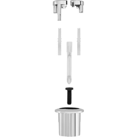 Kit de doble pulsador corto Roca para cisterna dual D2D y D4D
