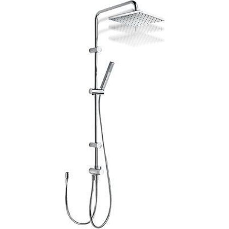 Kit de douche anticalcaire avec barre ajustable sur ses supports muraux - TRES 06163506