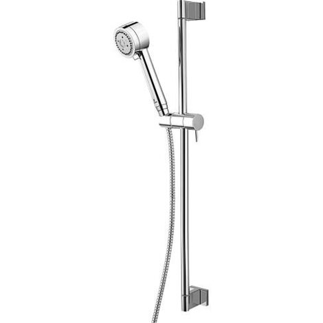 kit de douche Cylindrica 3 avec douchette et flexible barre de douche 700mm