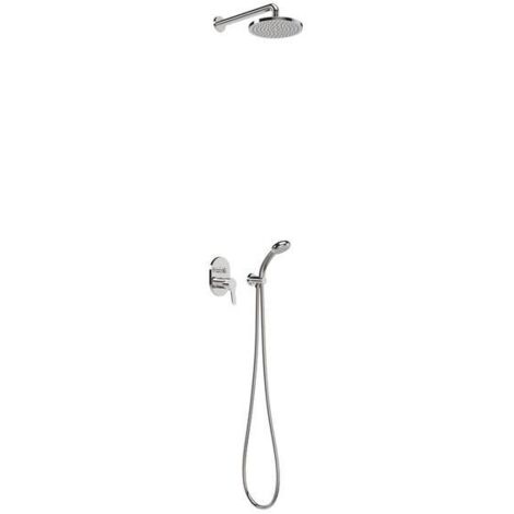 Kit de douche encastré Chromé - TRES 21599002