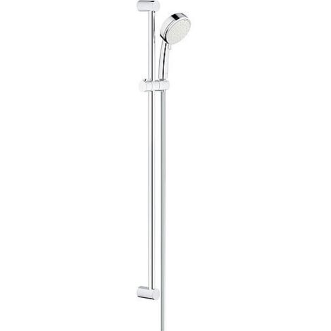 Kit de douche Grohe Tempesta C100 900 mm, 2 jets Ø 100 mm, chromé