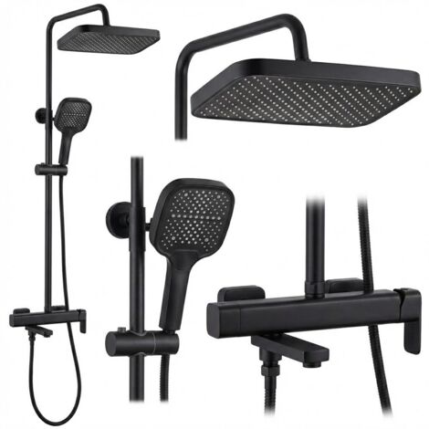 Kit De Douche Rea Arlo Black