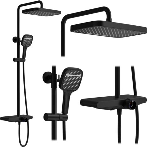 KIT DE DOUCHE REA BARI BLACK