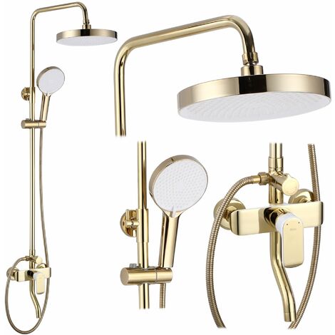 KIT DE DOUCHE REA BLOOM GOLD WHITE