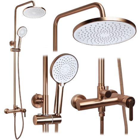 Kit De Douche Rea Js-H1190Brg Ontario Brush Copper