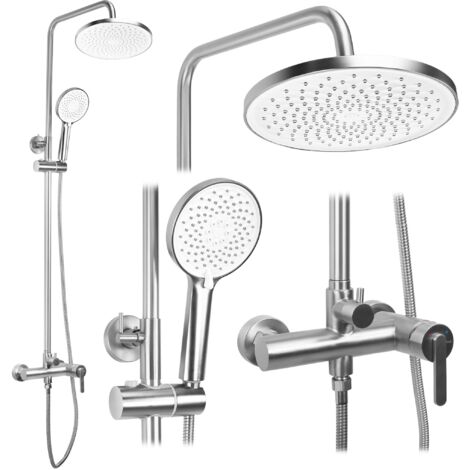 Kit De Douche Rea Js-H1190N Ontario Brush Nickiel
