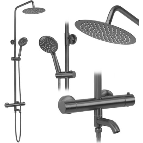 KIT DE DOUCHE REA LUNGO HIGH TITANIUM