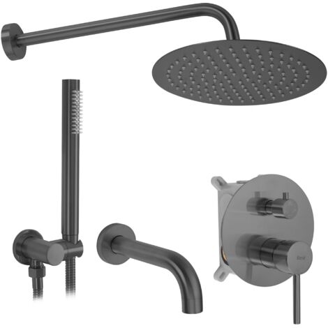 KIT DE DOUCHE REA LUNGO  TITANIUM