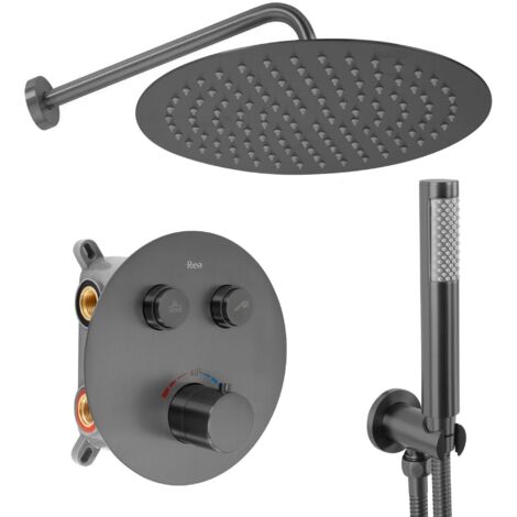 KIT DE DOUCHE REA LUNGO  TITANIUM