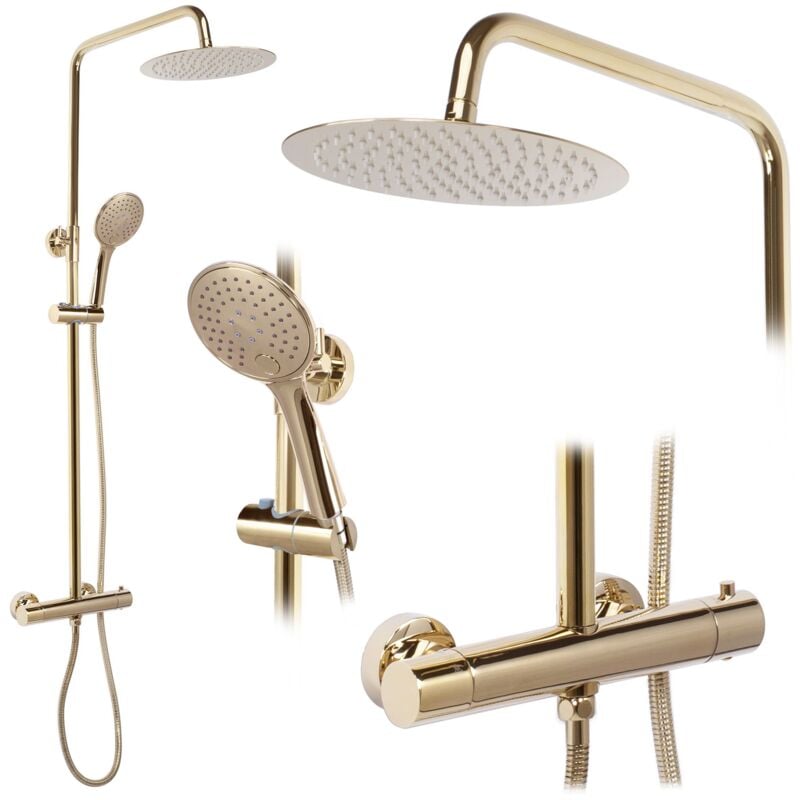 Kit de douche REA vincent gold
