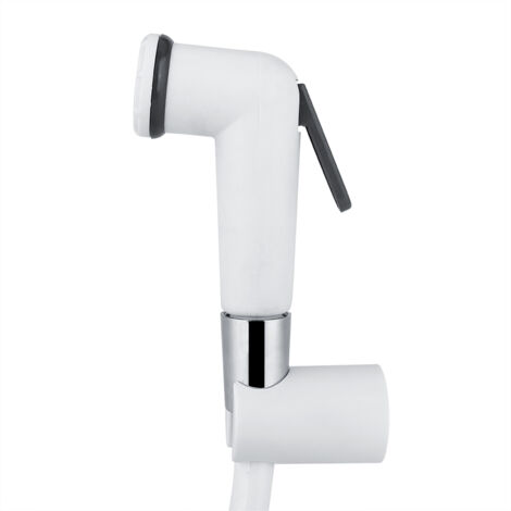Kit de douchette bidet portable en plastique ABS pour salle de bain, avec flexible et support mural