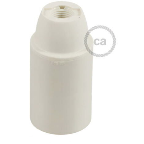 Kit de douilles thermoplastiques E14 creative cables - Blanc