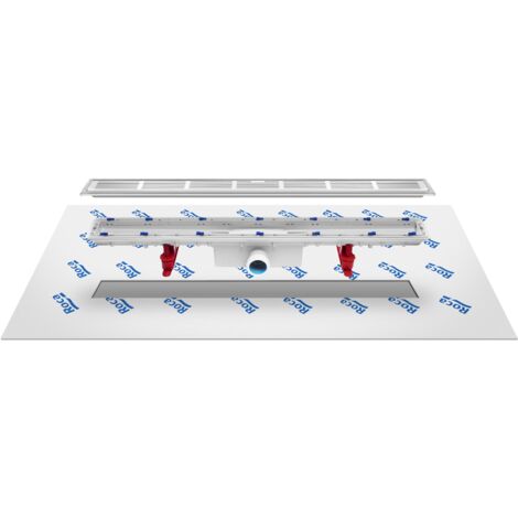 Kit de drainage avec toile géotextile pré-assemblée CANAL IN-DRAIN - ROCA Dimensions : 850x50 mm