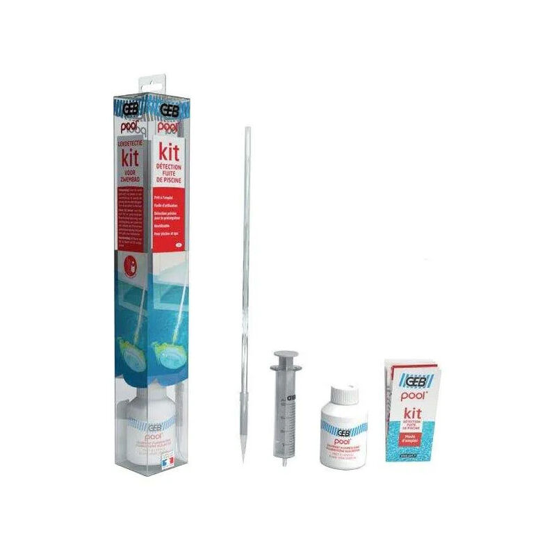 GEB - Kit de détection de Fuite pour Piscine et Spa