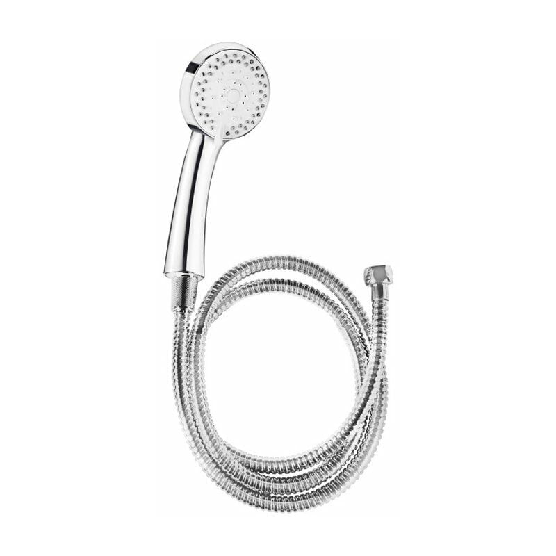 

Kit de ducha cromado 3 funciones Fit