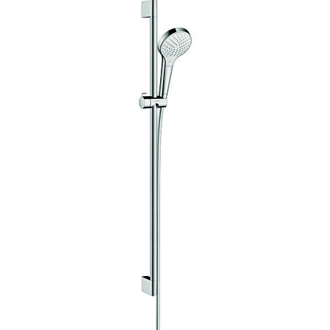 Kit de ducha hansgrohe Croma Select S Vario EcoSmart con barra de