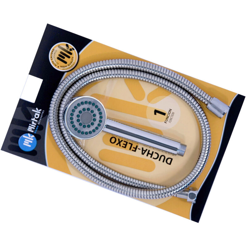 

Kit de ducha modelo Ter cromo ( B-17034) (Blíster) - Mirtak
