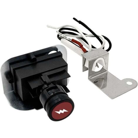 Kit de encendido para parrillas portátiles Weber Q3200 y Q320, Kit de encendido electrónico para parrillas de gas Weber Q 320 (2008) y Weber 3200 (2014), Kit de encendido de parrilla y electrodos