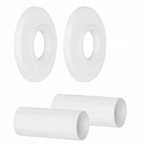 KIT DE ENMASCARAMIENTO DE ROSETA SIMPLE BLANCA CON FUNDAS
