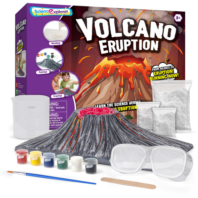 

Kit de Erupcion Volcanica STEM Experimento de Ciencias Qu¨ªmicas Artesan¨ªa Educativa Kits de Proyectos de Bricolaje Suministros de Experimento de