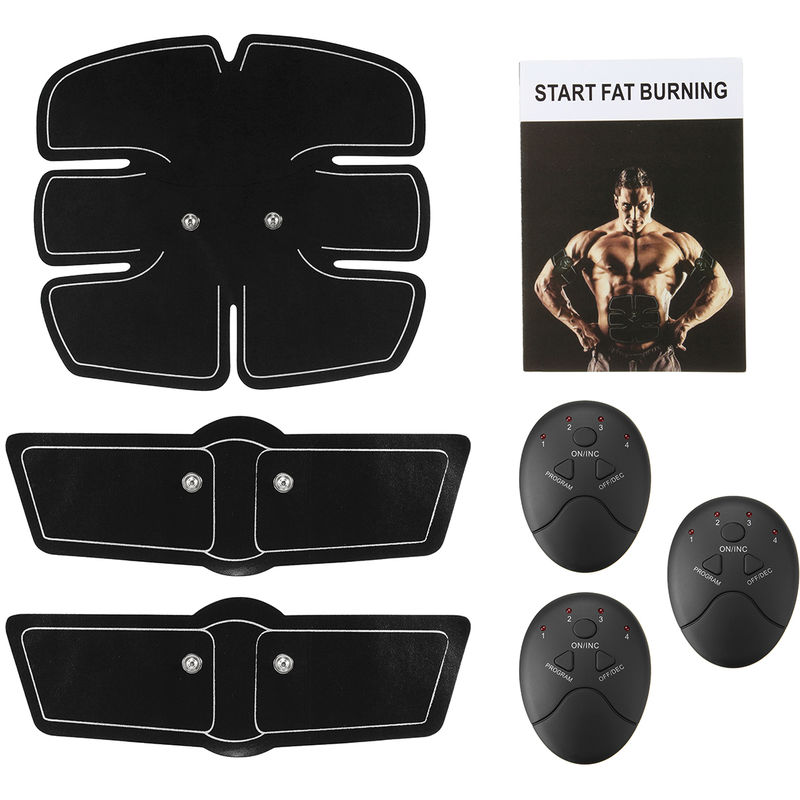 

Kit de estimulación abdominal Electroestimulador Cinturón muscular Músculo Hasaki