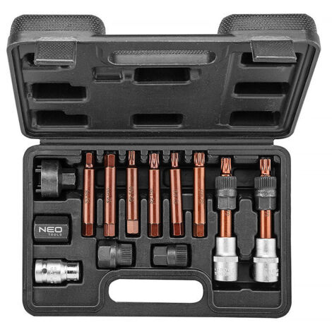 Kit de extracción de alternador NEO TOOLS - 13 piezas - Bosch y Magneti Marelli
