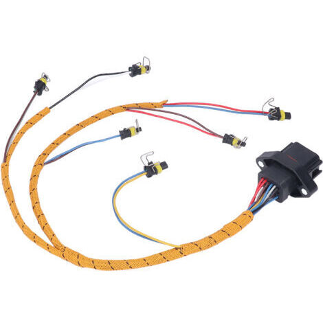 Kit de faisceau de câblage pour injecteur de carburant 4190841 2153249, adapté aux moteurs E330D et E336D, remplaçant le modèle TOSD‑28‑006