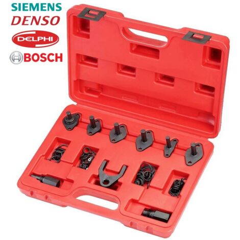 KIT DE FALSOS REGULADORES PARA BOMBA INYECTORA COMMON RAIL DELPHI, BOSCH, DENSO Y SIEMENS