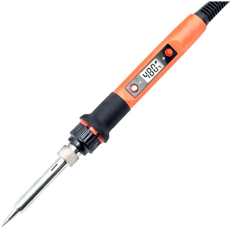 Kit de fer à souder 80W, pistolet à souder LCD numérique thermostat réglable en céramique à température contrôlée et chauffage rapide pour bijoux électroniques Cisea