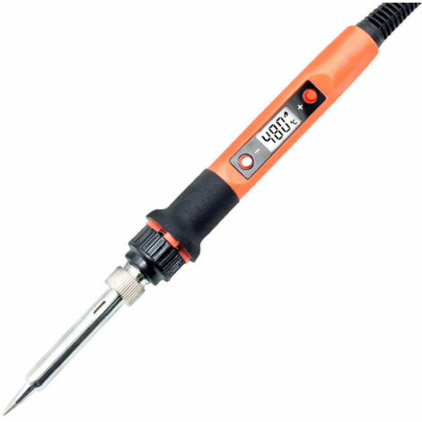 Kit de fer à souder 80W, pistolet à souder LCD numérique thermostat réglable en céramique à température contrôlée et chauffage rapide pour bijoux électroniques Cisea