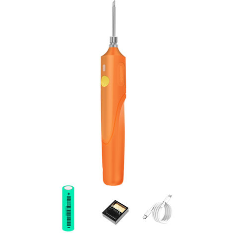 Kit de fer à souder électrique USB portable, sans fil, pour la maison, pour réparer le fer à souder, pour les outils de soudure, pour l'unité centrale du fer à souder, pour la batterie, pour le support du fer, pour le câble USB