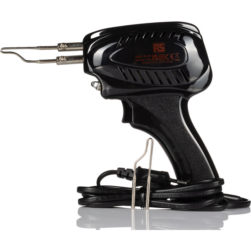 Kit de fer à souder électrique RS PRO SR832LA, 230V, 100W, à utiliser avec Pistolet à souder SP-100 ( Prix pour 1 )