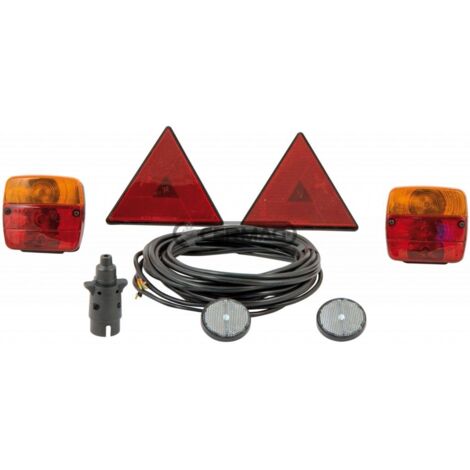 Kit de feux arrière pour machine agricole pour remorque