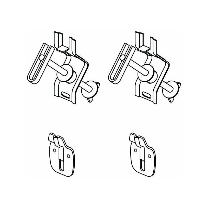 

Kit de fijación IDS CONTOUR 21 para lavabo blanco